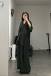 Samuel Gui Yang Folding Shirt AW22SH03-2 Ink green